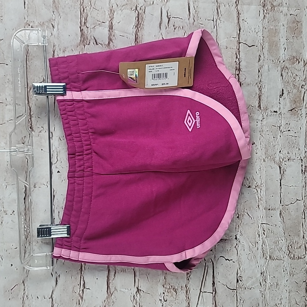 Umbro athletic shorts girl's small nwt new